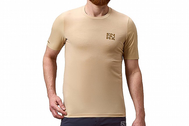 Endura Mens Alltrack Ride S/S Tech Tee Sand
