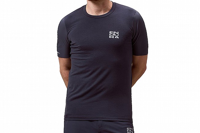 Endura Mens Alltrack Ride S/S Tech Tee Carbon Grey