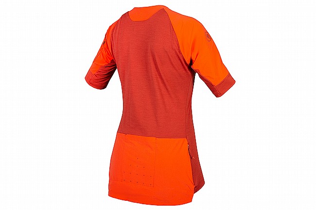 Endura Womens GV500 Short Sleeve Jersey Cayenne