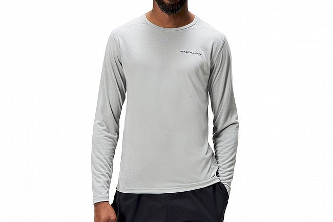 Endura Mens Loop L/S Tech Tee Dreich Grey