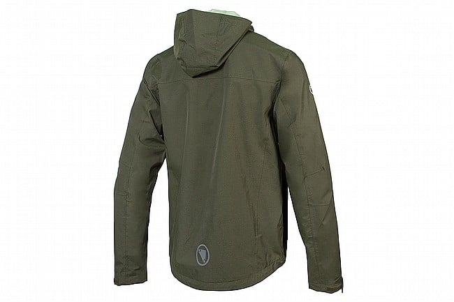 Endura Mens Hummvee Waterproof Hooded Jacket Bottle Green