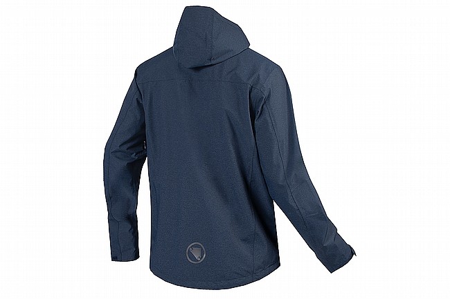 Endura Mens Hummvee Waterproof Hooded Jacket Ink Blue