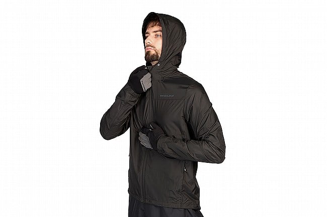 Endura Hummvee Windproof Shell Jacket Black