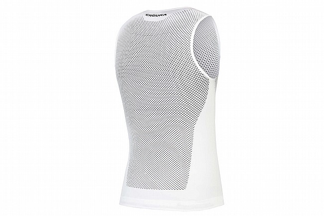 Endura Mens Fishnet Sleeveless Base Layer White