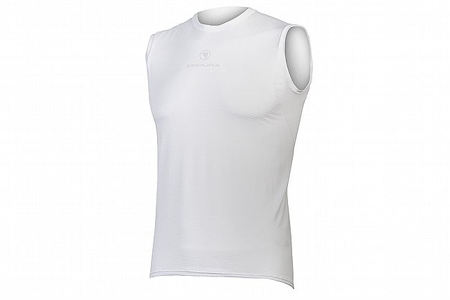 Endura Mens Translite Sleeveless Baselayer ll White