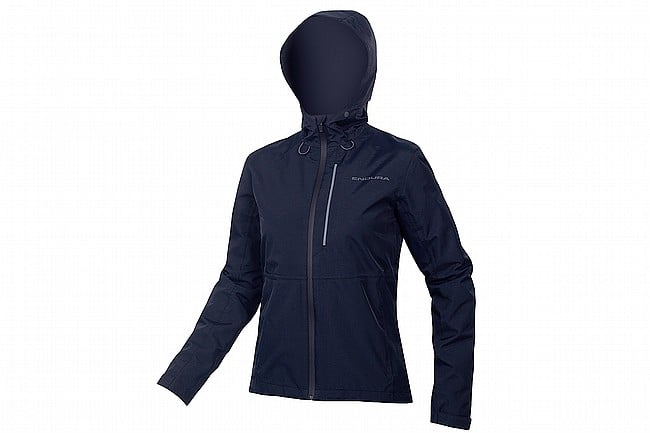 Endura Womens Hummvee Waterproof Hooded Jacket Midnight Navy