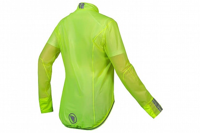 Endura Womens FS260 Pro Adrenaline Race Cape II Hi-Viz Yellow