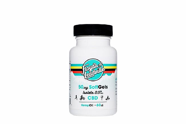 Floyds of Leadville CBD Isolate Soft Gels 50mg (Bottle of 60) 