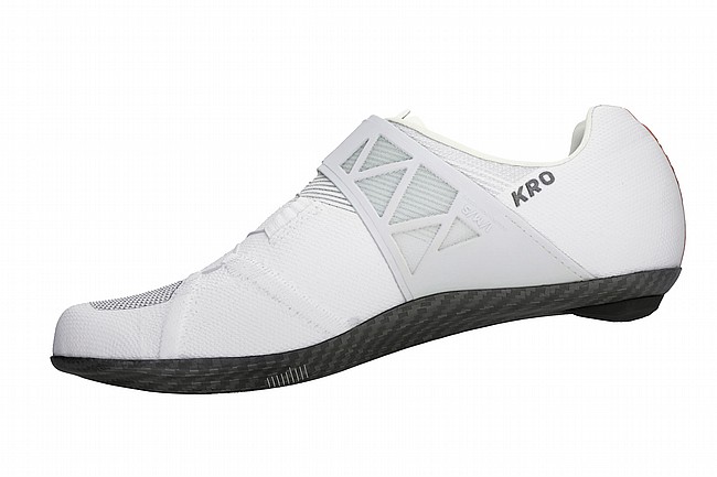 DMT KRO EVO Superlight Road Shoe White/Silver