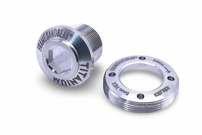 Frames And Gear Titanium Crank Covert Bolts For Sram DUB Silver