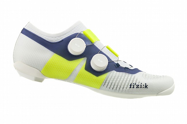 Fizik Vega Carbon Road Shoe White/Yellow