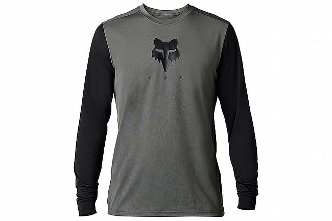 Fox Racing Mens Ranger Tru Dri LS Jersey Pewter