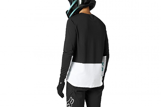 Fox Racing Mens Defend Delta LS Jersey White
