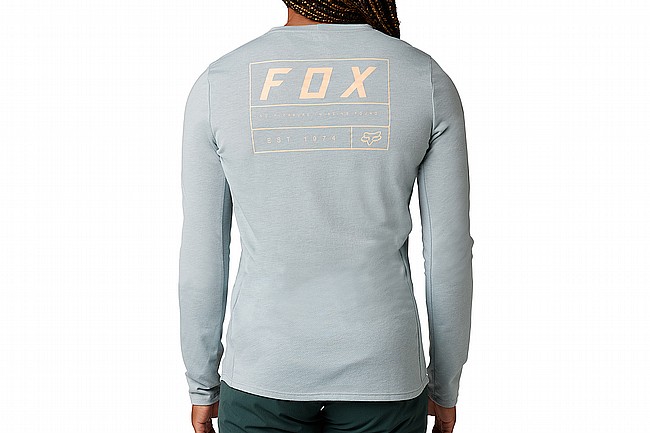 Fox Racing Womens Ranger Drirelease LS Jersey Gunmetal