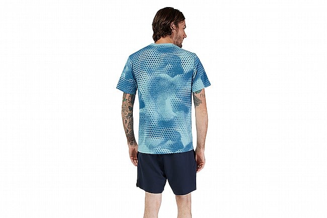 Fox Racing Mens AOP SS Tech Tee Vintage Wash