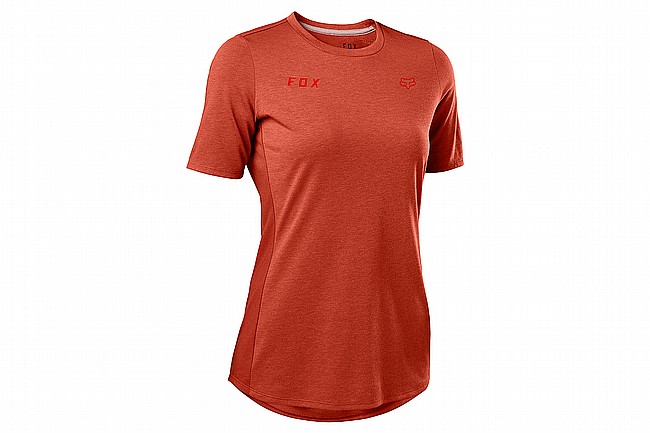 Fox Racing Womens Ranger DR SS Jersey Double Fox Red Clay