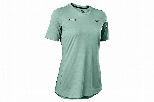 Fox Racing Womens Ranger DR SS Jersey Double Fox Eucalyptus