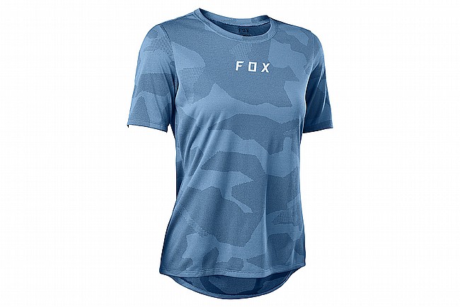 Fox Racing Womens Ranger Tru Dri SS Jersey Dusty Blue