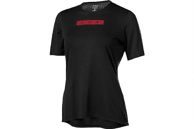 Fox Racing Womens Flexair Delta SS Jersey Rio Red