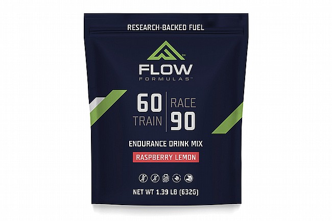 Flow Formulas Endurance Drink Mix (10 Servings Bag) Raspberry Lemon