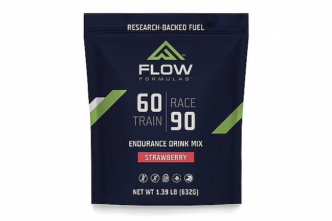 Flow Formulas Endurance Drink Mix (10 Servings Bag) Strawberry