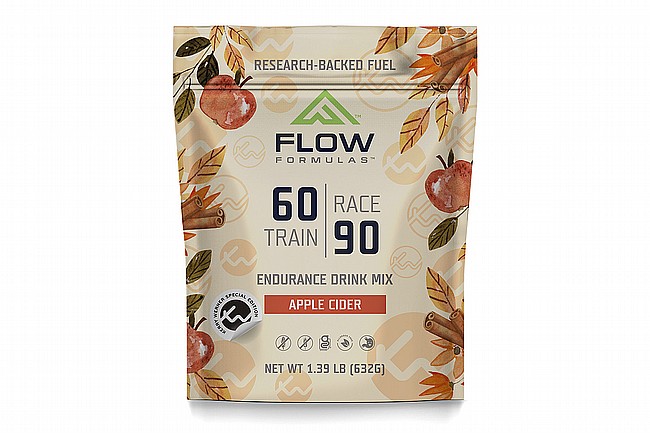 Flow Formulas Endurance Drink Mix (10 Servings Bag) Apple Cider