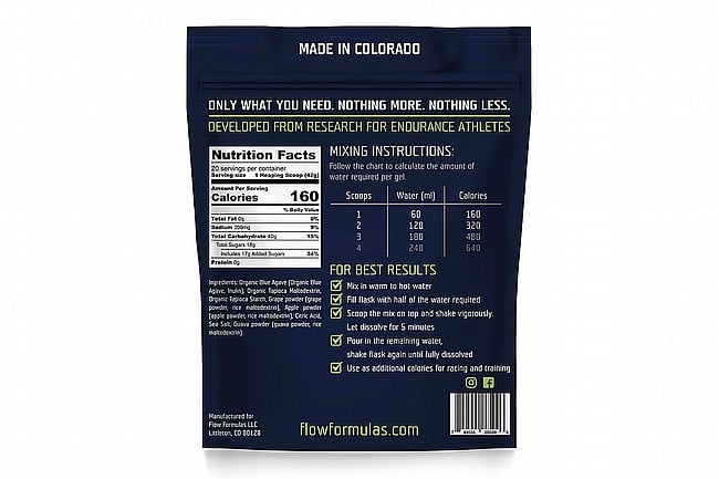 Flow Formulas Endurance Gel Mix Rainbow Fruit Blast