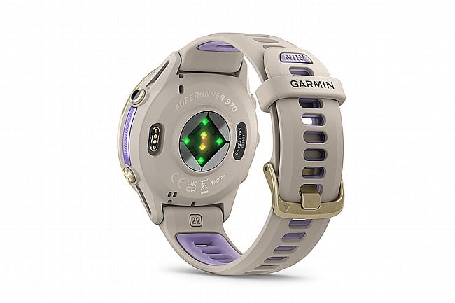 Garmin Forerunner 970 GPS Watch Soft Gold/French Grey