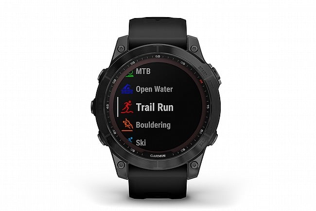 Garmin Fenix 7 Sapphire Solar Titanium GPS Watch Activity Tracking