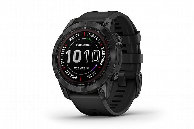 Garmin Fenix 7 Sapphire Solar Titanium GPS Watch 