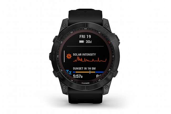 Garmin Fenix 7X Sapphire Solar Titanium GPS Watch 