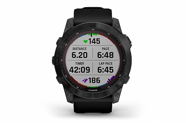 Garmin Fenix 7X Sapphire Solar Titanium GPS Watch Activity Tracking