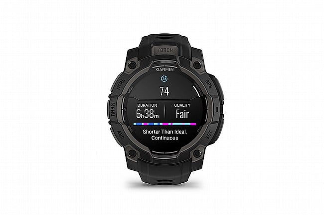 Garmin Instinct 3 AMOLED GPS Watch 45mm Bezel - Black