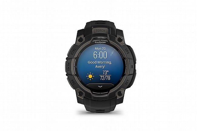 Garmin Instinct 3 AMOLED GPS Watch 45mm Bezel - Black