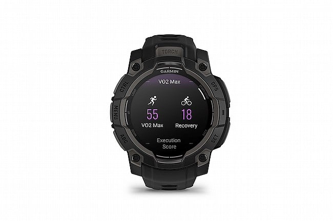 Garmin Instinct 3 AMOLED GPS Watch 45mm Bezel - Black