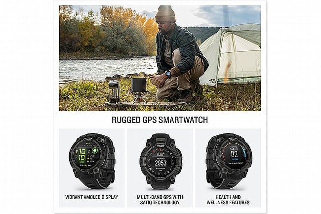 Garmin Instinct 3 AMOLED GPS Watch 