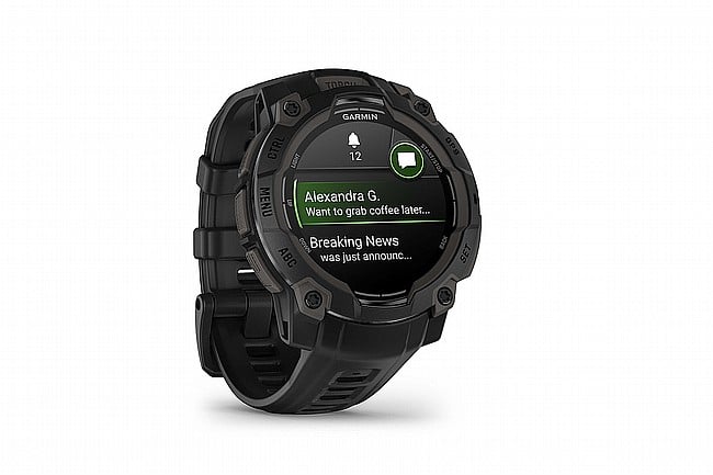 Garmin Instinct 3 AMOLED GPS Watch 45mm Bezel - Black