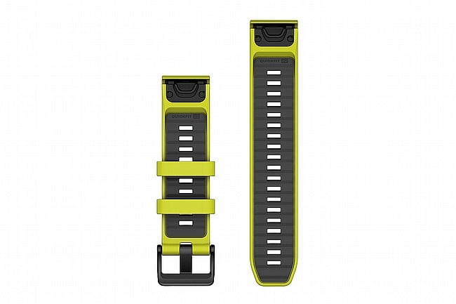 Garmin Quick Fit Silicone Band Amp Yellow/Graphite