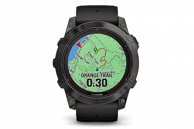 Garmin Fenix 7X Pro Sapphire Solar GPS Watch Integrated Segments