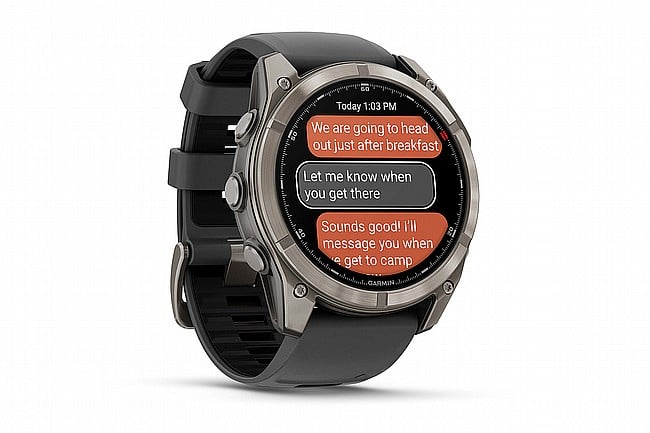Garmin Fenix 8 PRO Sapphire Titanium GPS Watch 51mm - Graphite/Black