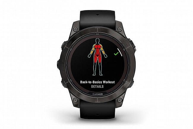 Garmin Fenix 7 Pro Sapphire Solar GPS Watch Workout Suggestions