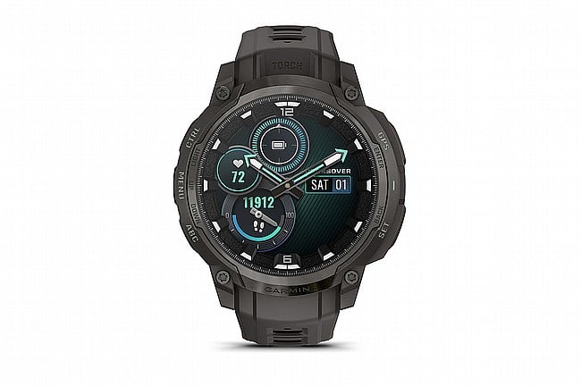 Garmin Instinct Crossover AMOLED GPS Watch Charcoal