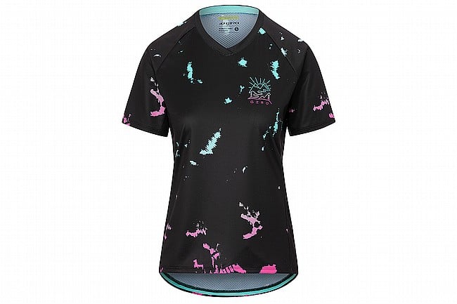 Giro Womens Roust Jersey ( 2023 ) Black Ice Dye