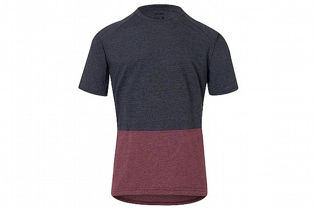 Giro Mens Arc Jersey Charcoal/Maroon