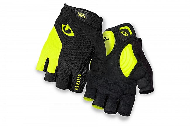 Giro Strade Dure Supergel Glove Black/Highlight Yellow