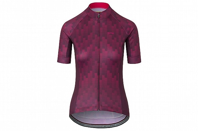 Giro Womens Chrono Sport Jersey Dark Cherry/Raspberry