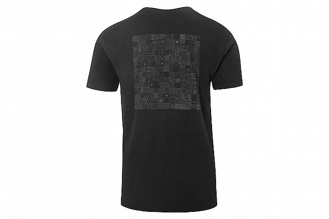 Giro Mens Tech Tee Black Adventure Grid