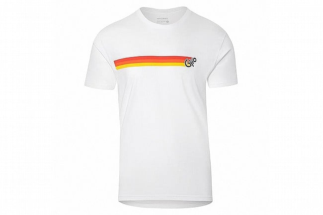 Giro Mens Tech Tee White Vintage