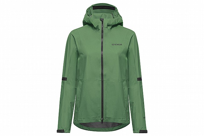 Gore Wear Womens Lupra Gore-Tex 2.0 Hooded Jacket Engine Green