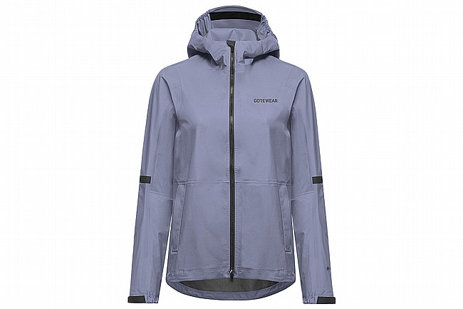 Gore Wear Womens Lupra Gore-Tex 2.0 Hooded Jacket Amethyst Grey